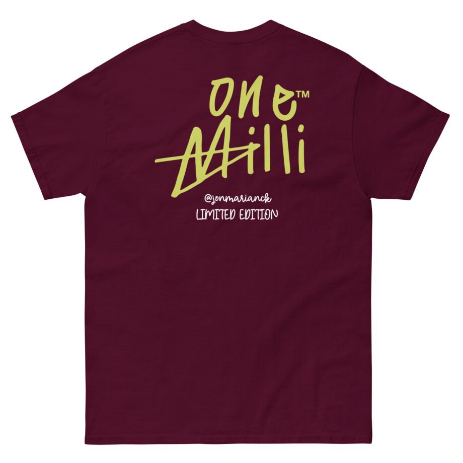 Jon Mariánek One Million Unisex classic tee