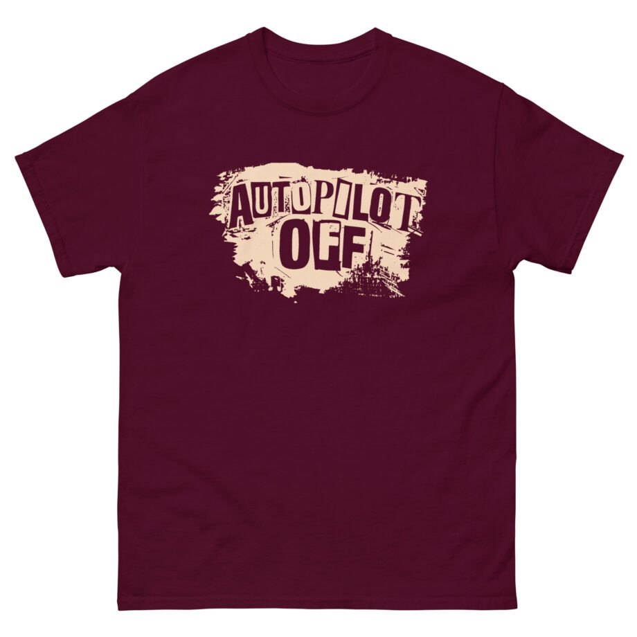Autopilot Off Fruit of the Loom Unisex classic tee