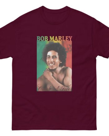 Bob Marley Catch a Fire Unisex classic tee