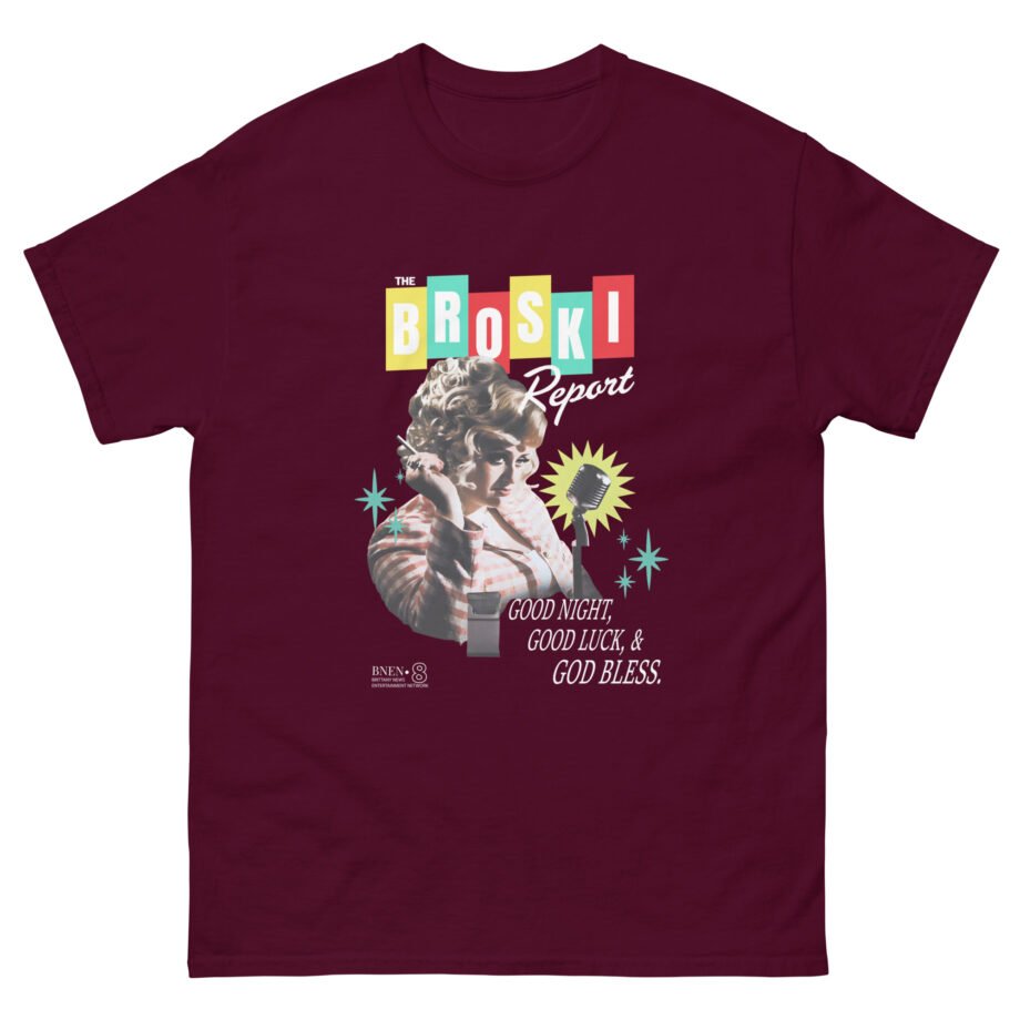 Broski Report Tune in Tuesdays Unisex classic tee
