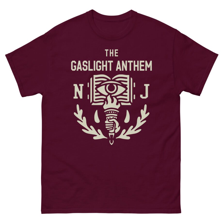 Gaslight Anthem NJ Eye Banner Unisex classic tee