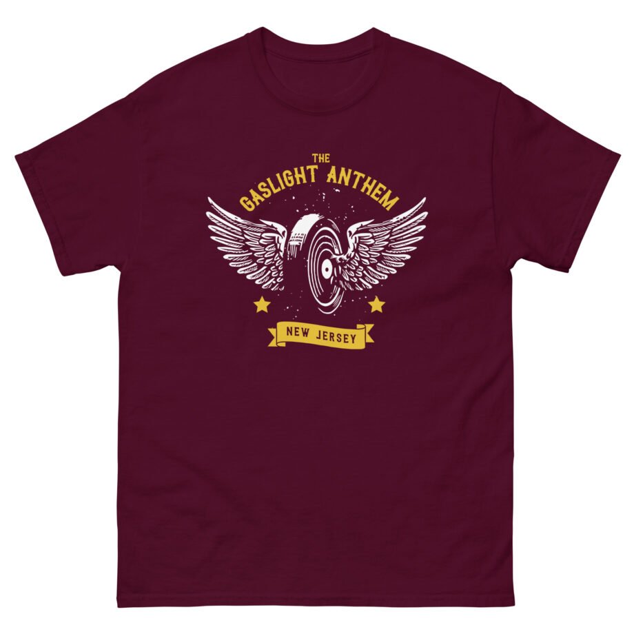 Gaslight Anthem Flying Wheel Unisex classic tee