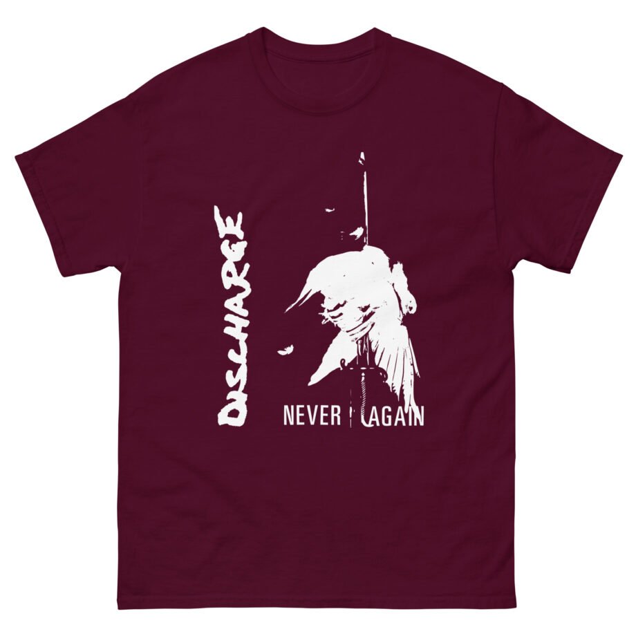 Discharge Never Again Unisex classic tee