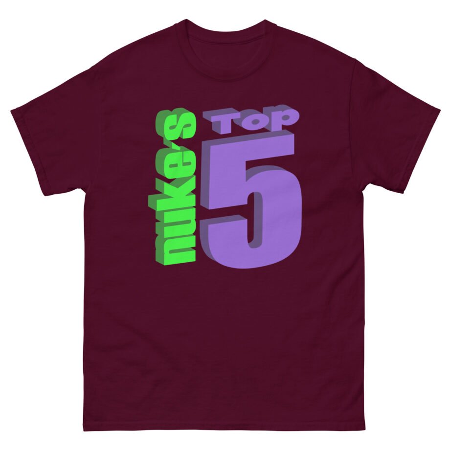 Nukestop5 Checklist Unisex classic tee
