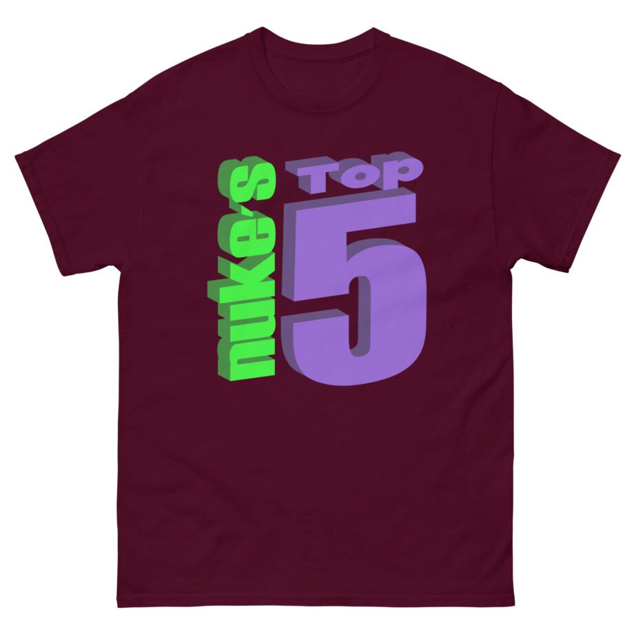 Nuke's Top 5 Did You See It Hand Unisex classic tee