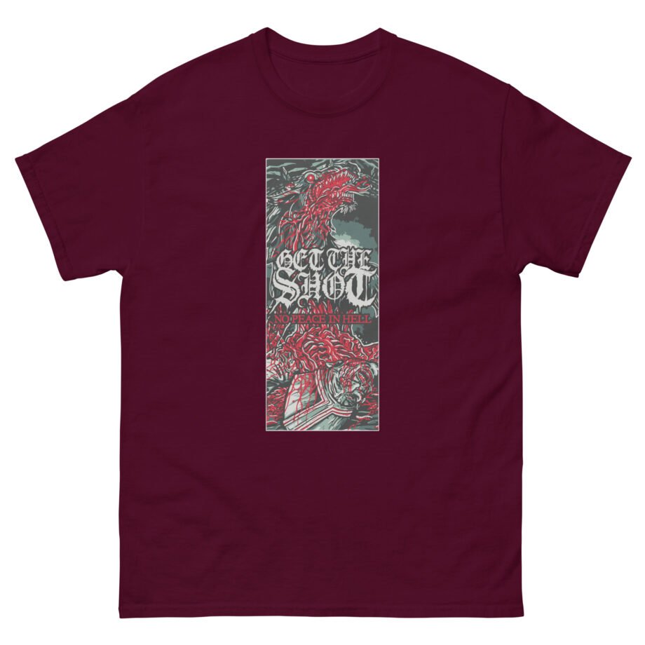 Get the Shot No Peace in Hell Unisex classic tee