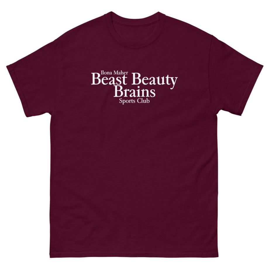 Ilona Maher Beast Beauty Brains Sports Club Unisex classic tee