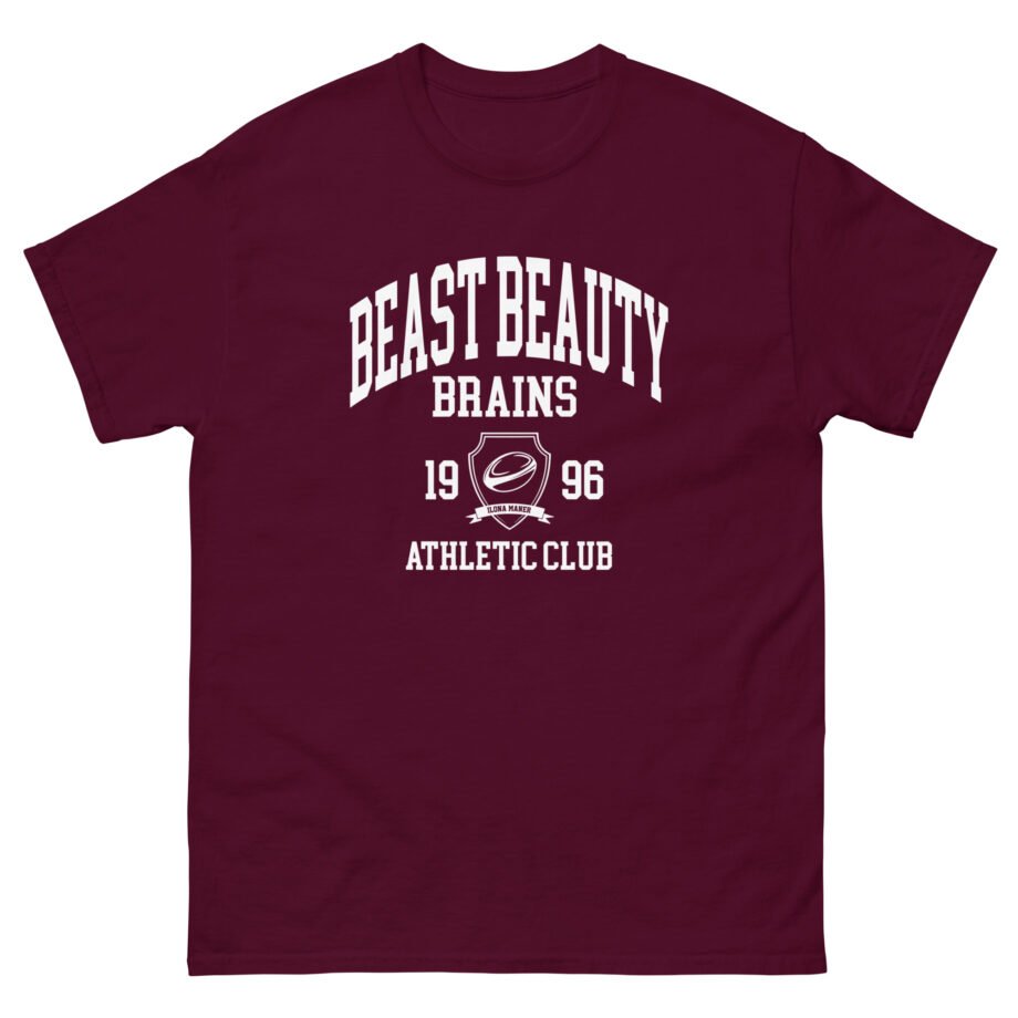 Ilona Maher Beast Beauty Brains Athletic Club Unisex classic tee