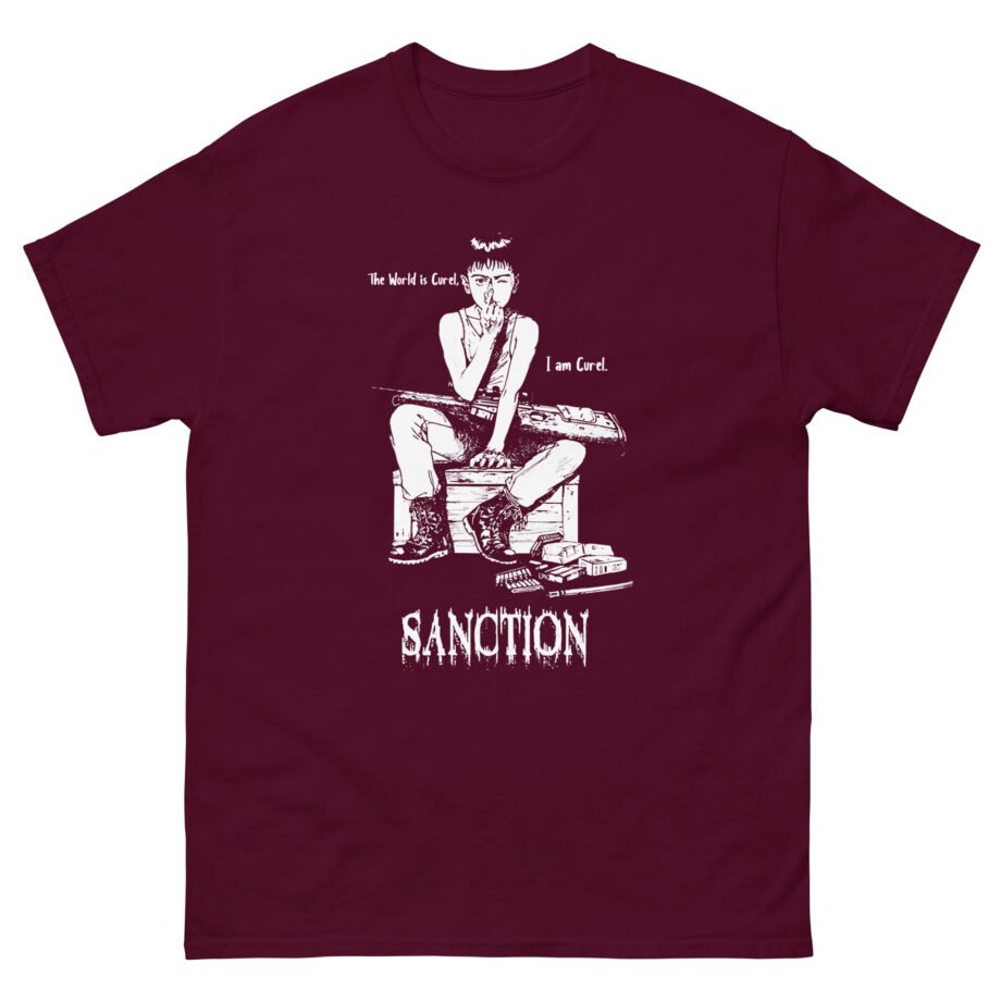 Sanction the World is Cruel Unisex classic tee