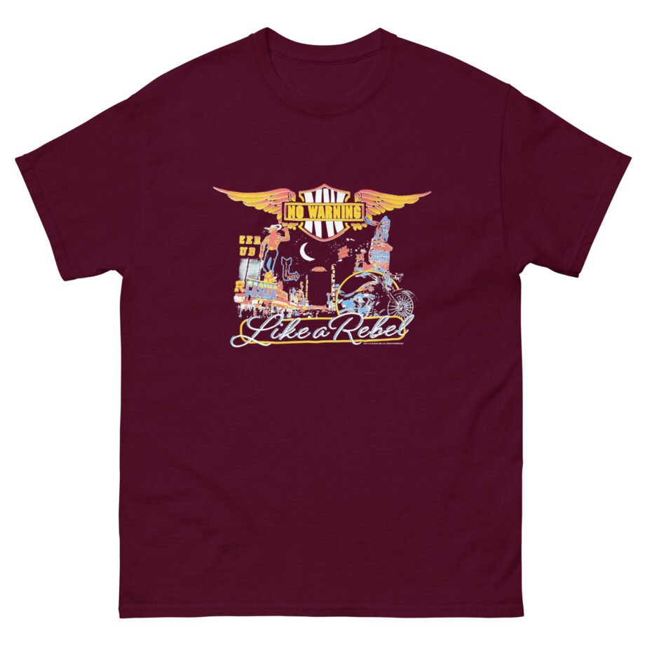 No Warning Like a Rebel Unisex classic tee