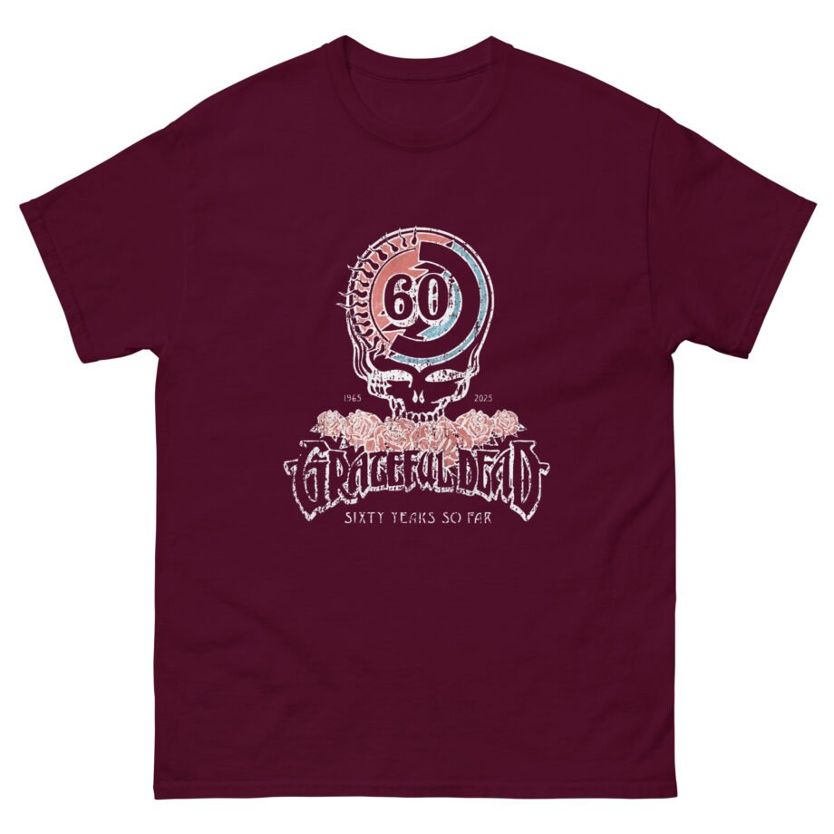 Grateful Dead 60th Anniversary Logo Unisex classic tee
