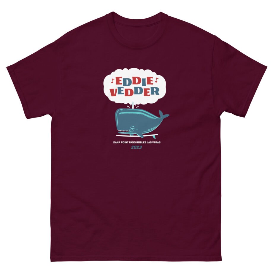 Eddie Vedder Whale Unisex classic tee