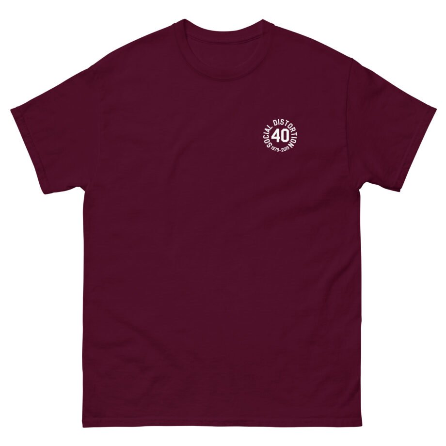 Social Distortion Eagle 40 Year Unisex classic tee
