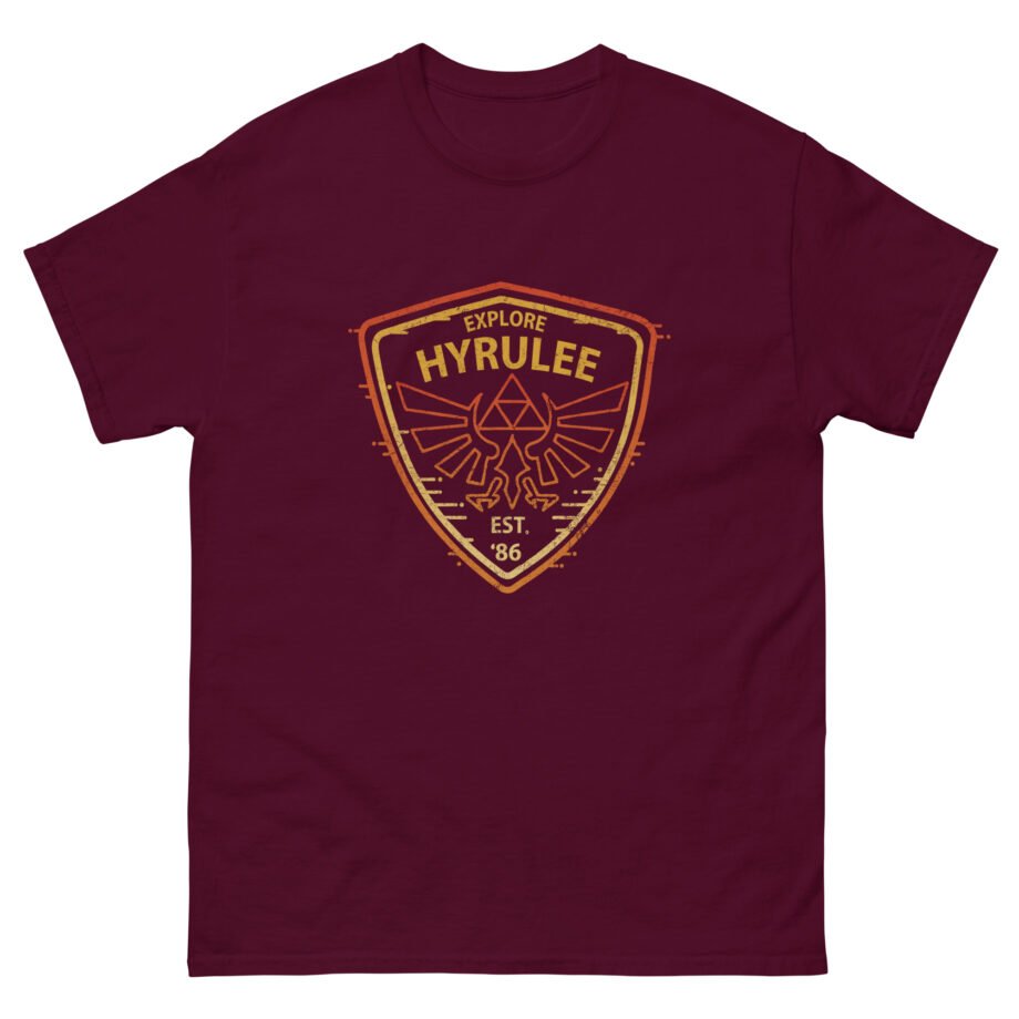 The Legend of Zelda Explore Camp Hyrule Unisex classic tee