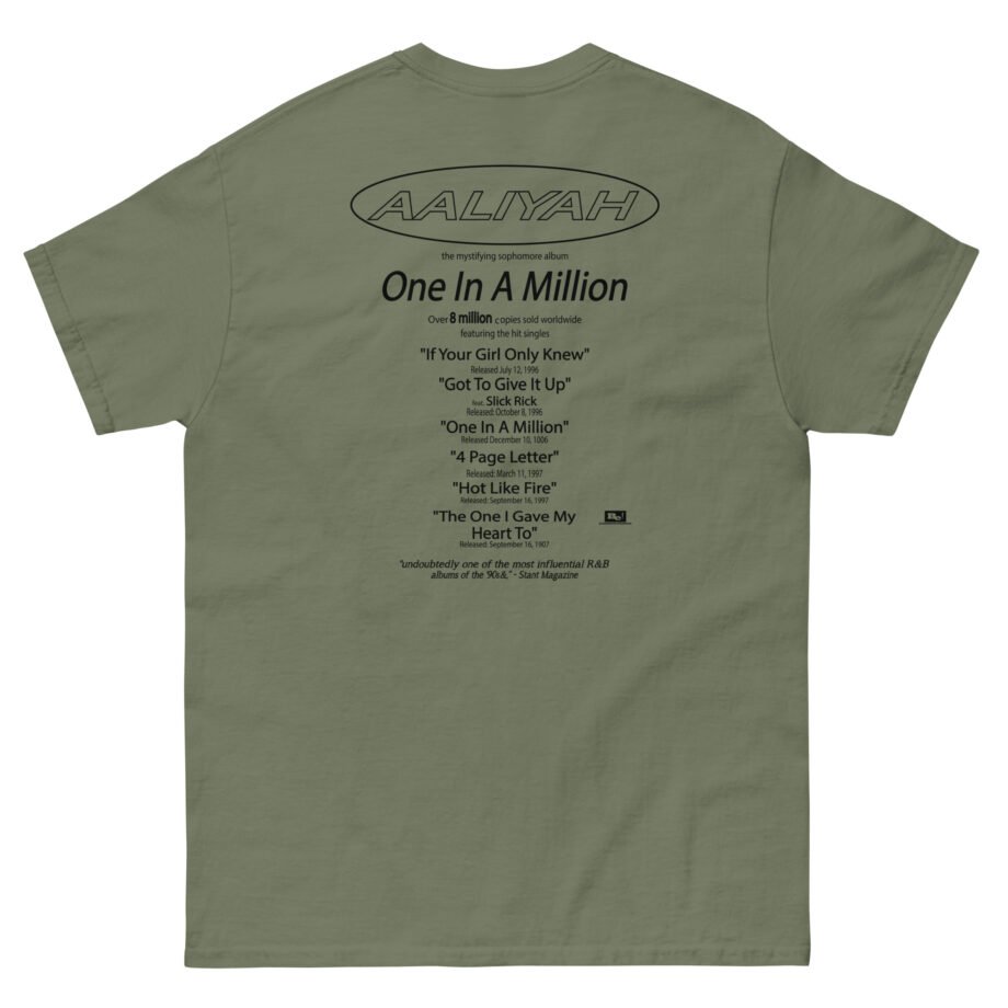Aaliyah OIAM Photo Unisex classic tee