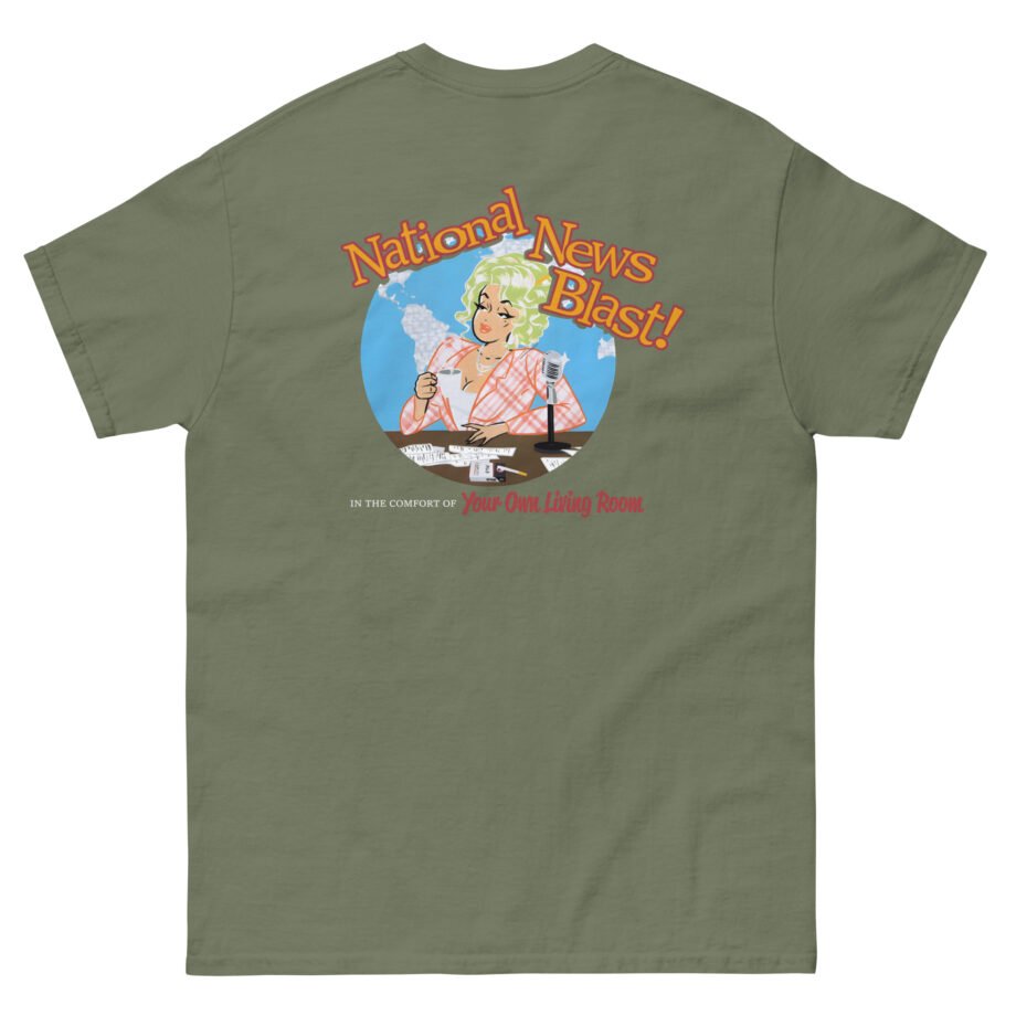 Broski Report National News Blast Unisex classic tee
