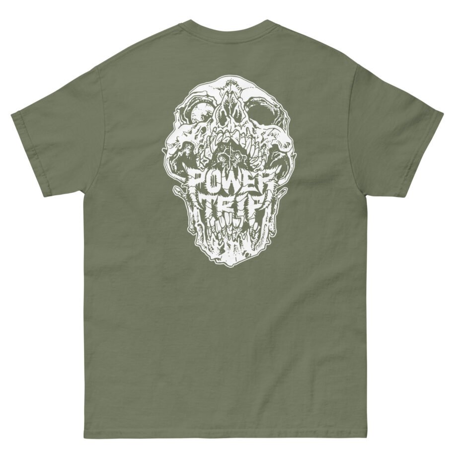 Power Trip Skull Unisex classic tee