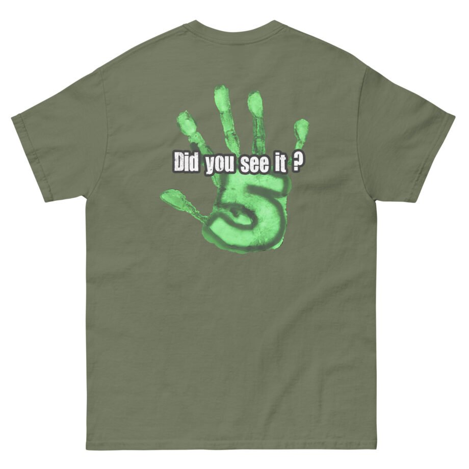 Nuke's Top 5 Did You See It Hand Unisex classic tee