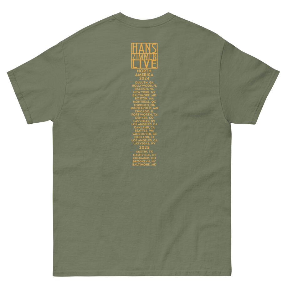 Hans Zimmer Admat Tour Unisex classic tee