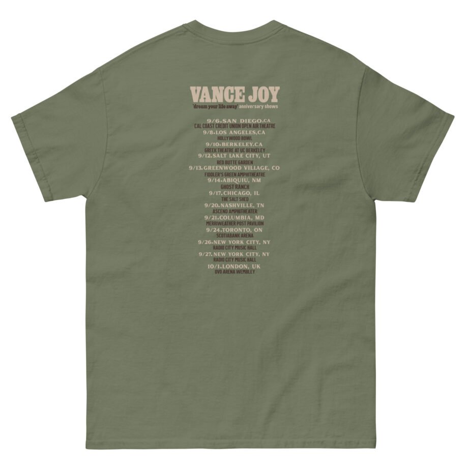 Vance Joy dream your life away Unisex classic tee