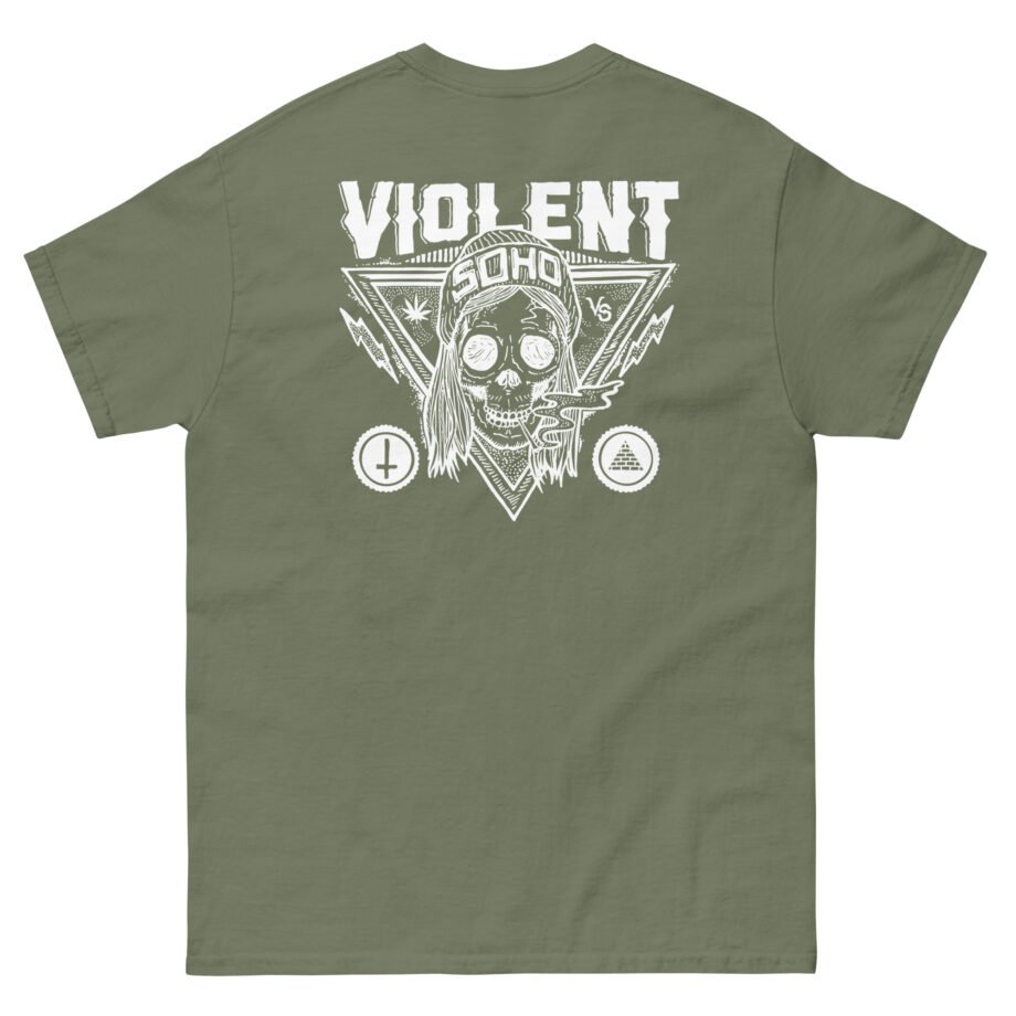 Violent Soho Blazin Skull Unisex classic tee