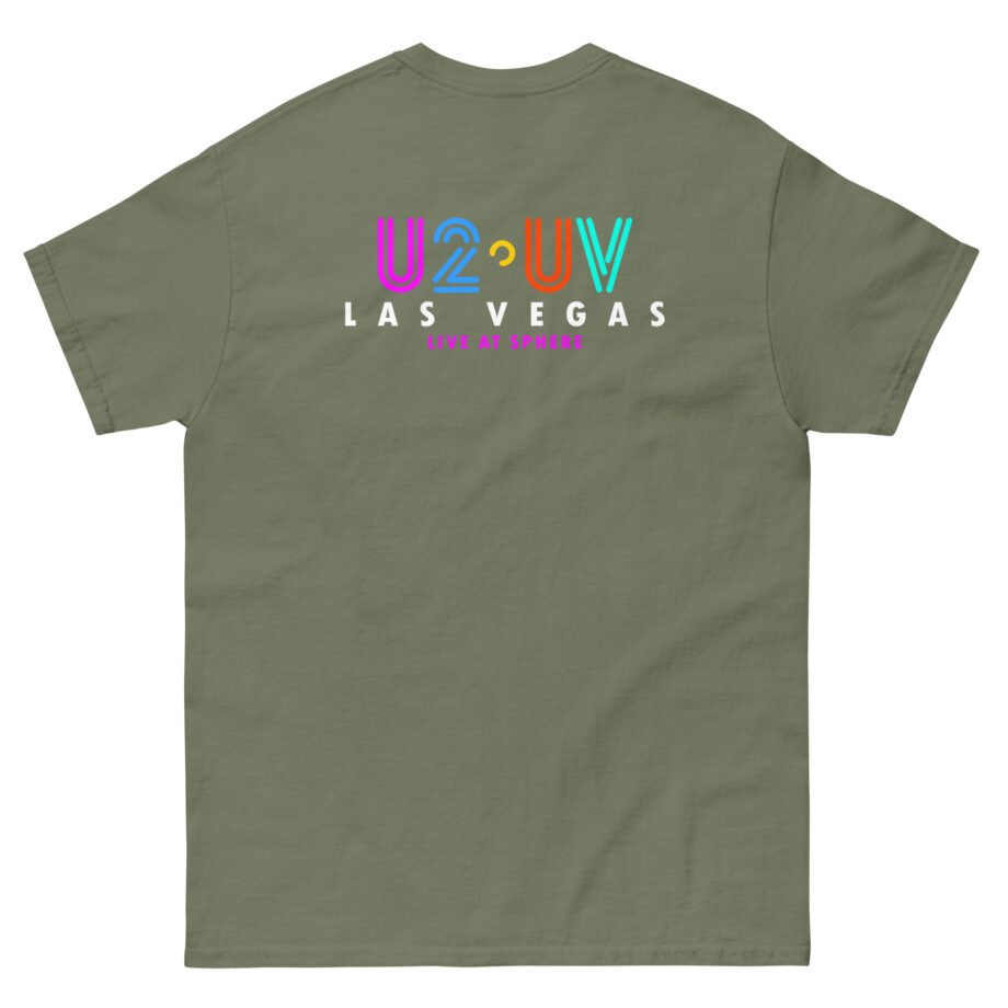 U2 Uv Icons Live at Sphere Unisex classic tee