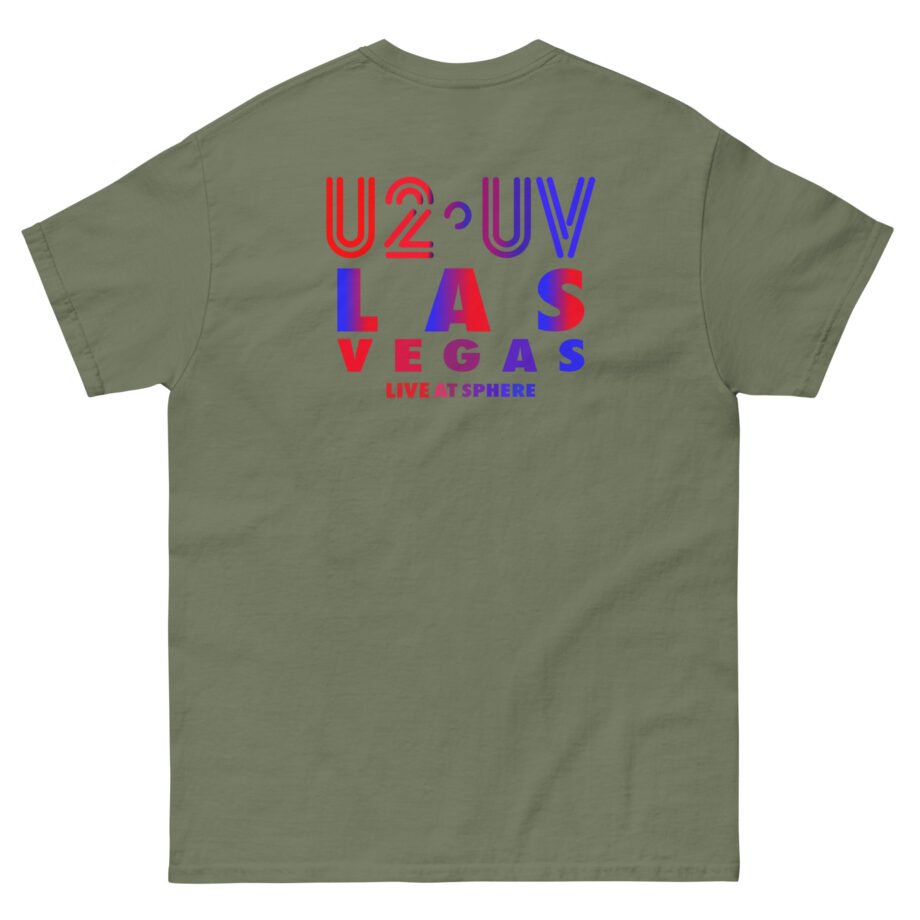 U2 Achtung Uv Live at Sphere Gradient Unisex classic tee