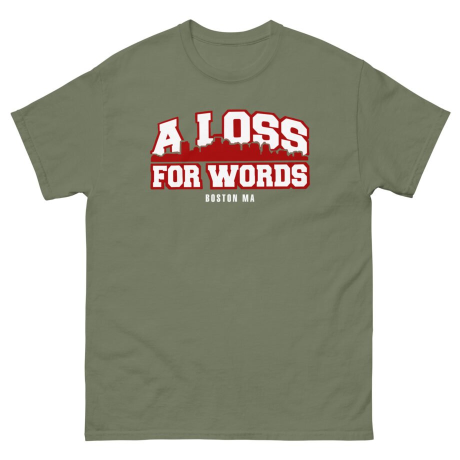 A Loss For Words Boston MA Unisex classic tee