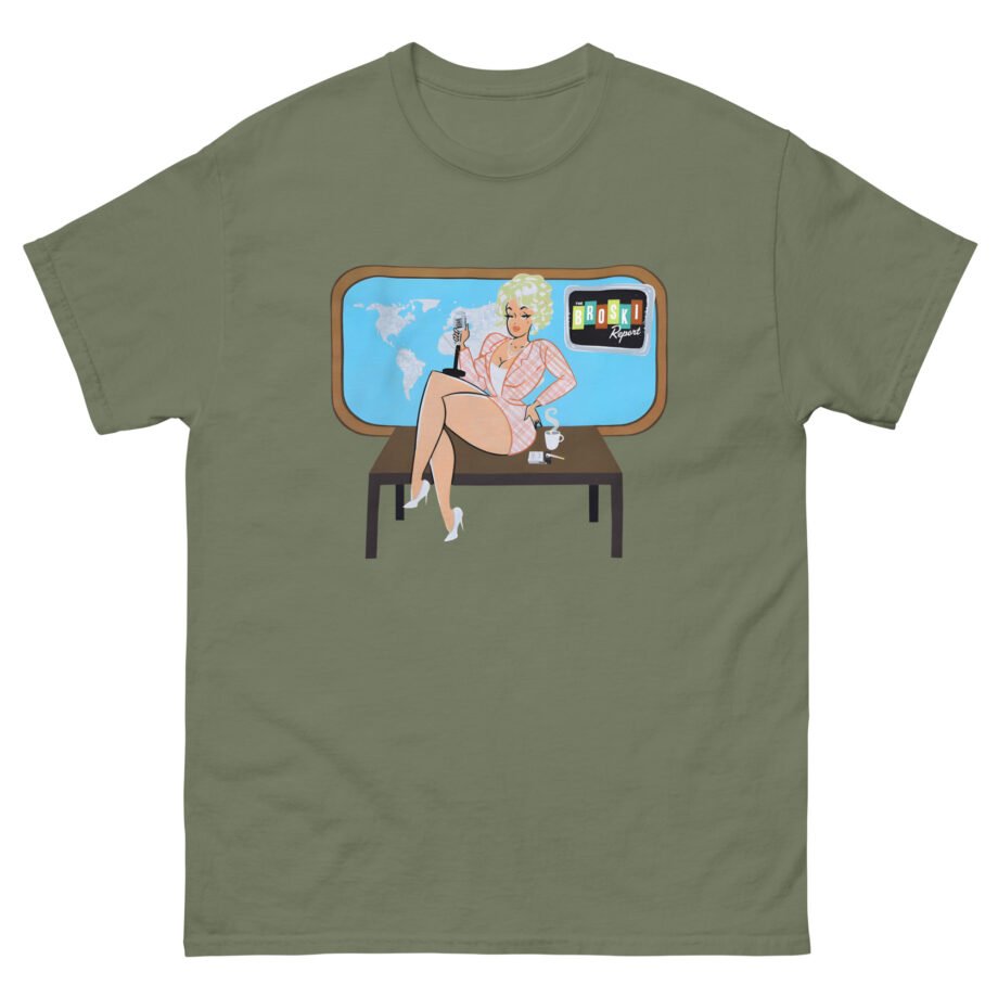 Broski Report Broski News Watching Unisex classic tee