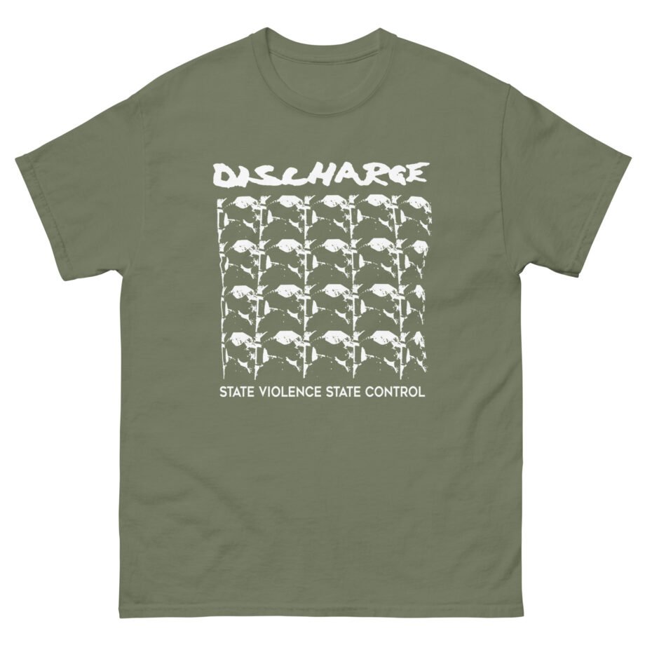 Discharge State Violence State Control Unisex classic tee
