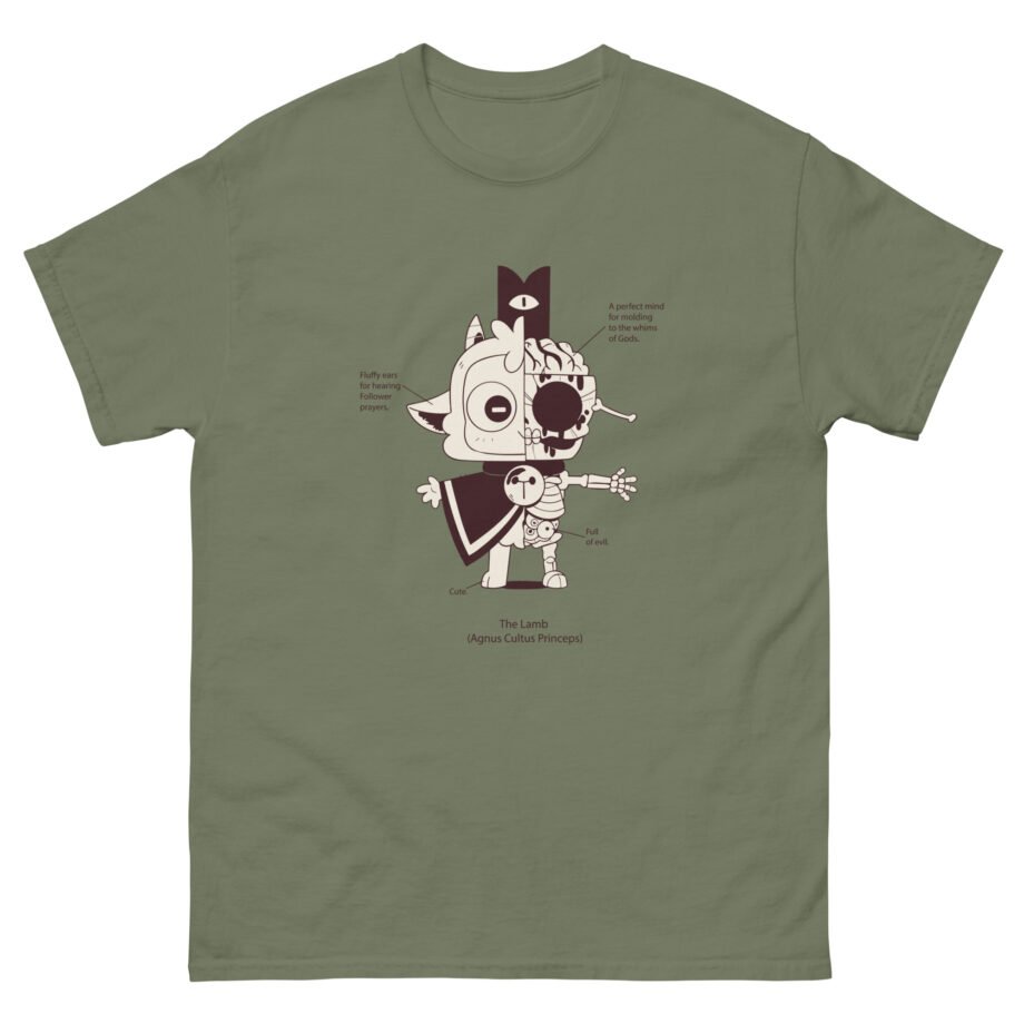 Cult of the Lamb Anatomy of the Lamb Unisex classic tee
