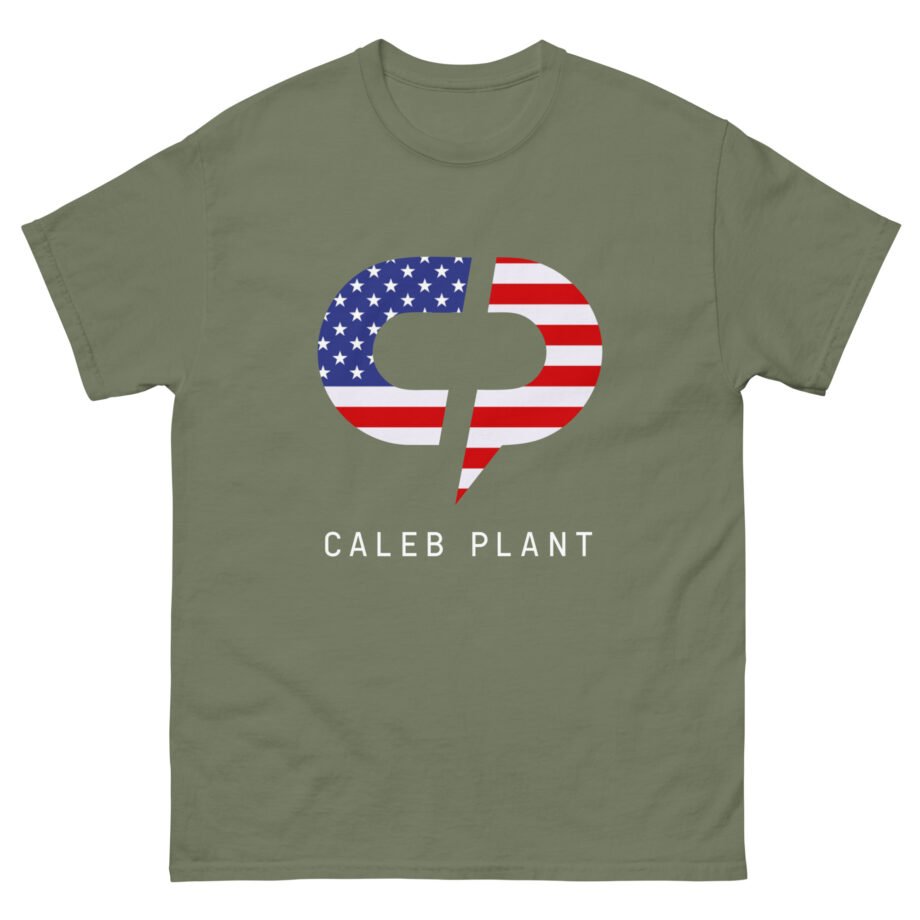 Caleb Plant Red, White and Blue Unisex classic tee