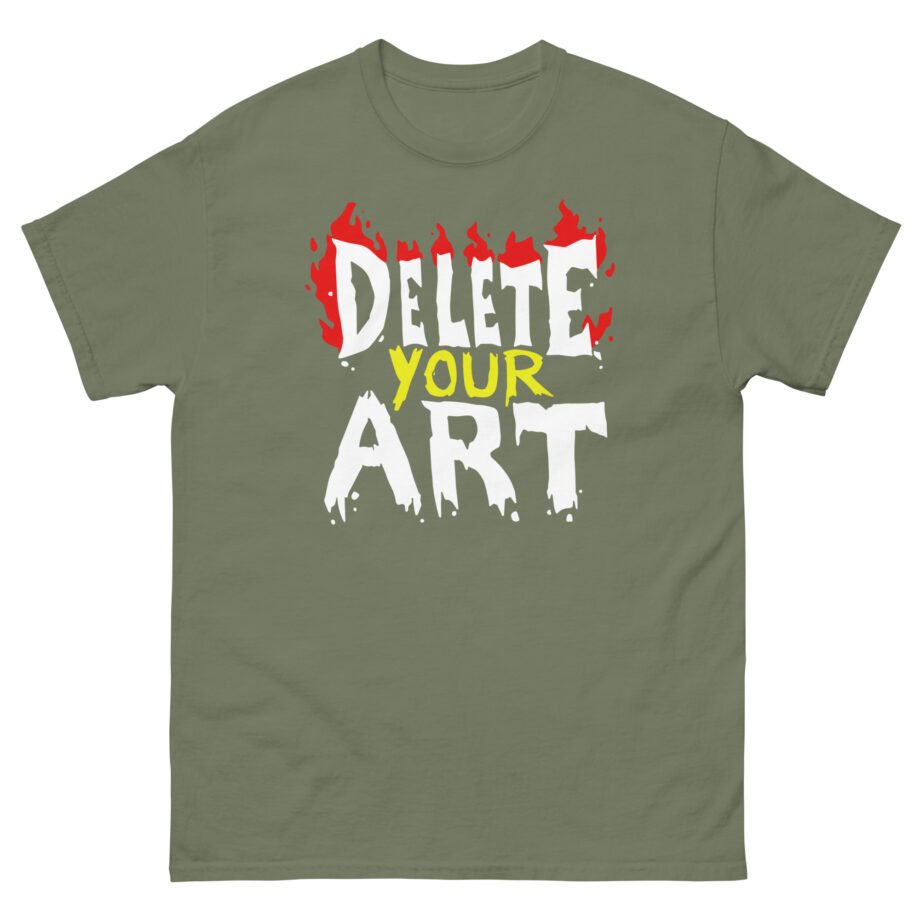 Drawfee Delete Your Art Unisex classic tee