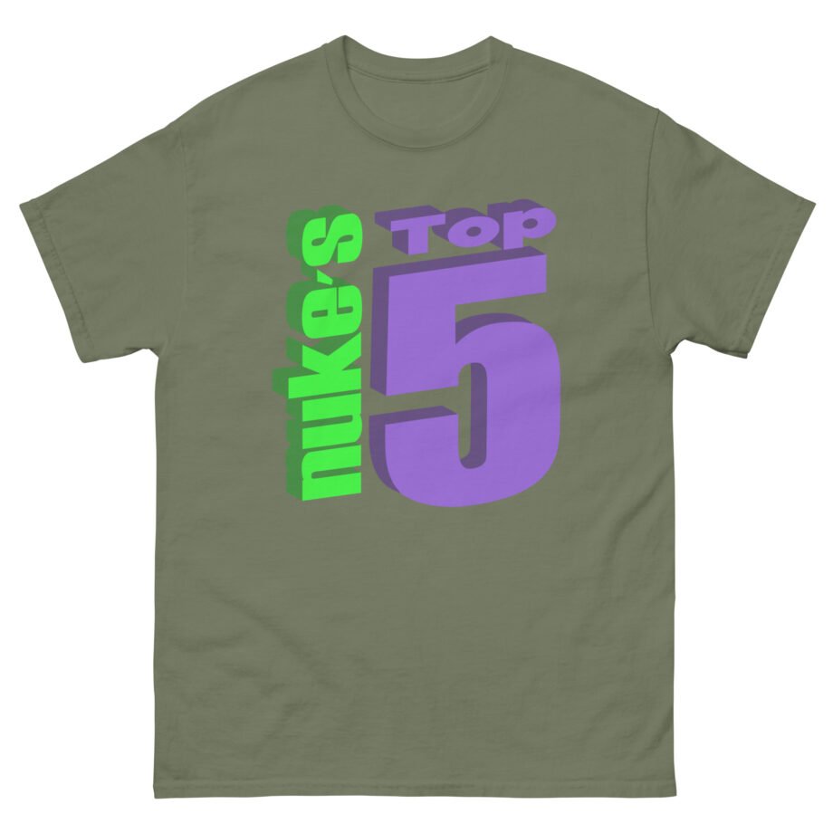 Nuke's Top 5 Did You See It Hand Unisex classic tee