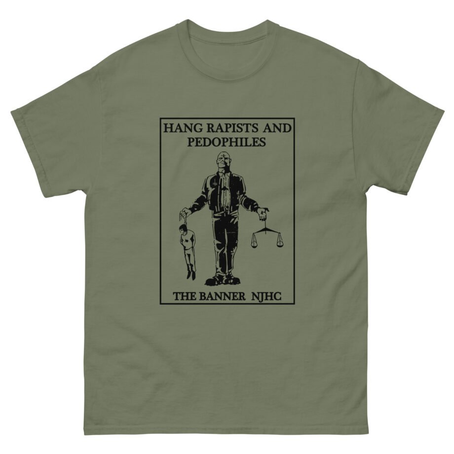 The Banner Hang Rapists Unisex classic tee