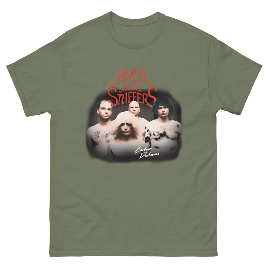 Amyl and the Sniffers Band Photo Logo Unisex classic tee