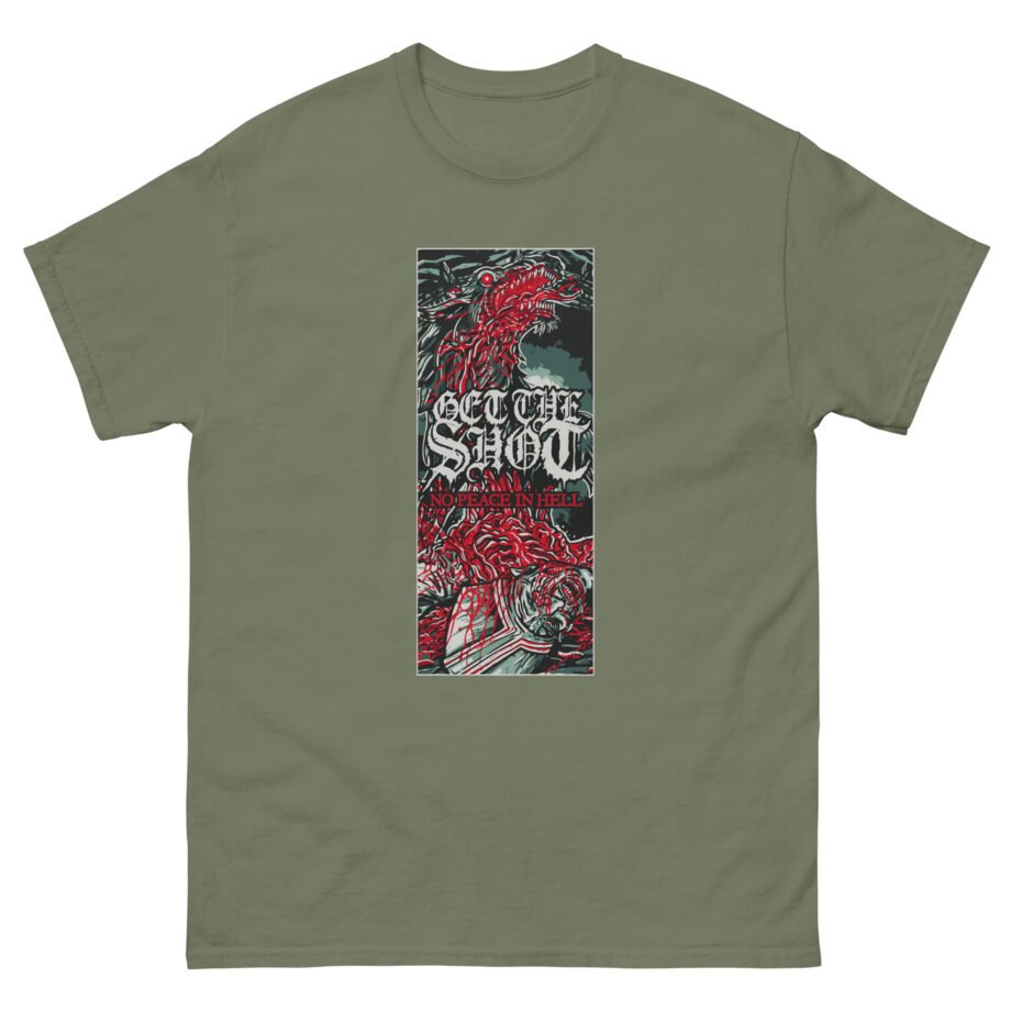 Get the Shot No Peace in Hell Unisex classic tee