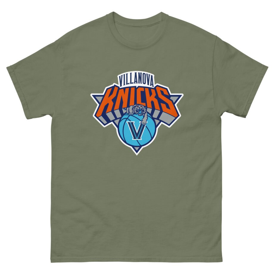 Villanova Knicks New York Mashup Parody Unisex classic tee