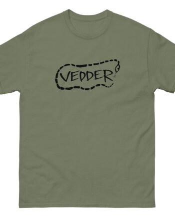 Eddie Vedder Stencil Snake Unisex classic tee