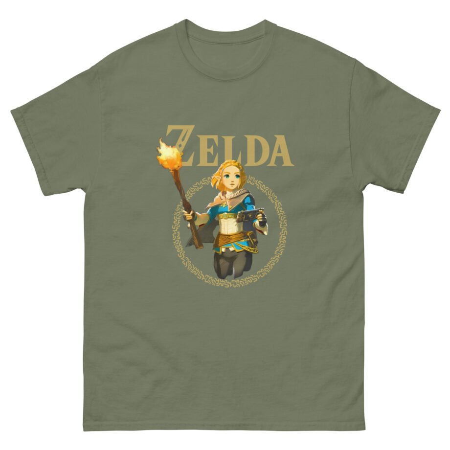 The Legend of Zelda Tears of the Kingdom Zelda Triangle Badge Unisex classic tee