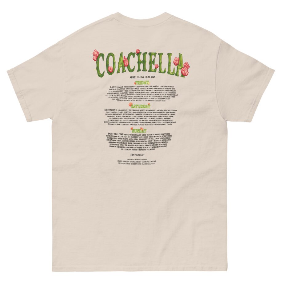 Coachella Flower Unisex classic tee