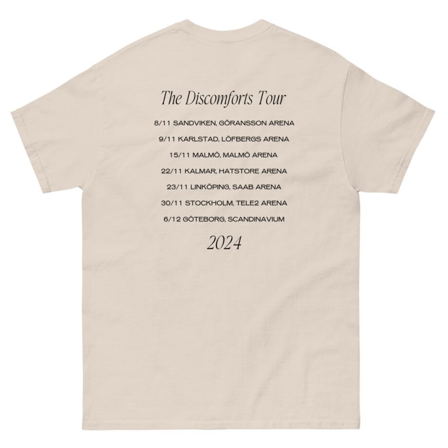 Albin Lee Meldau Discomforts Tour Unisex classic tee