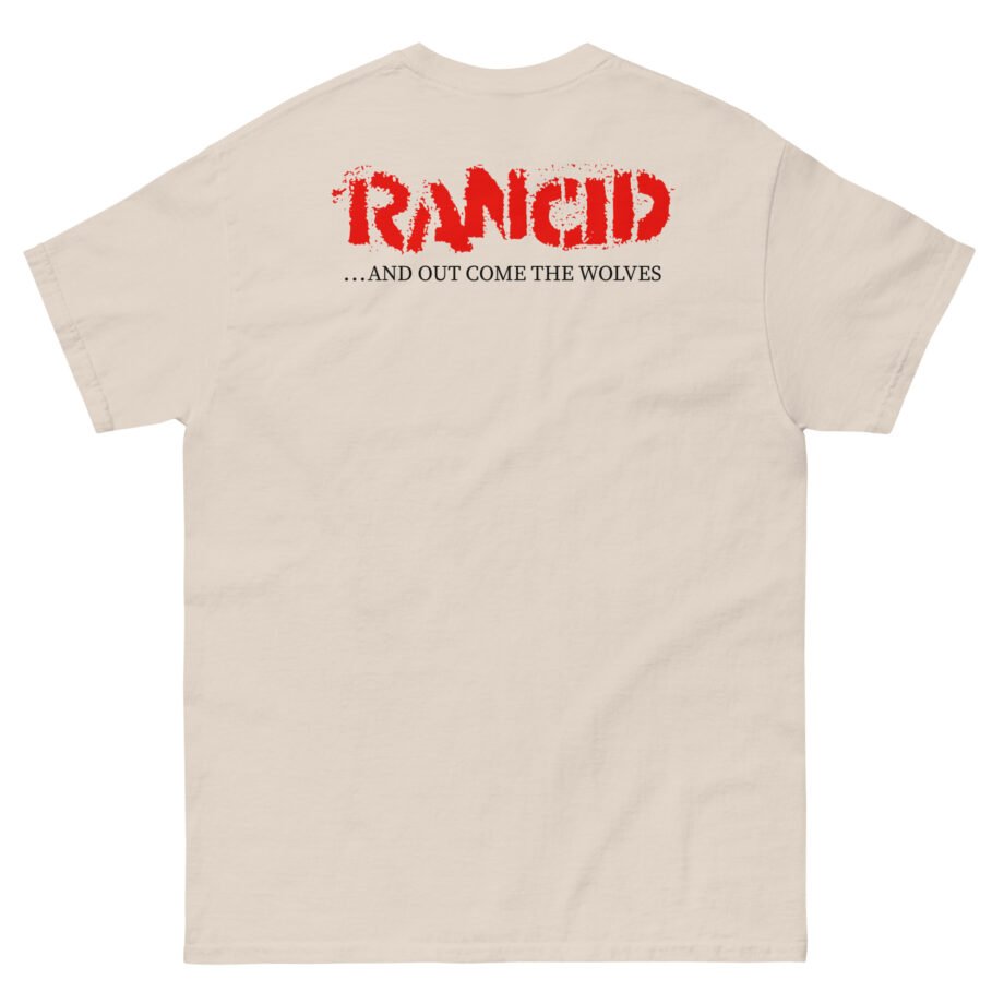 Rancid and Out Come the Wolves Boxed Unisex classic tee