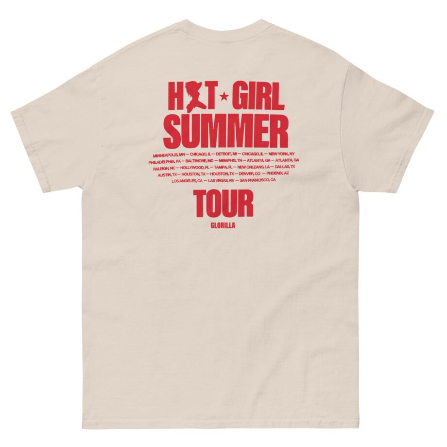 Glorilla Hot Girl Summer Tour Unisex classic tee