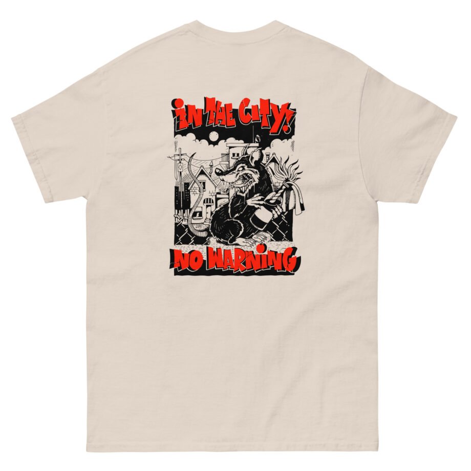 No Warning In The City Unisex classic tee