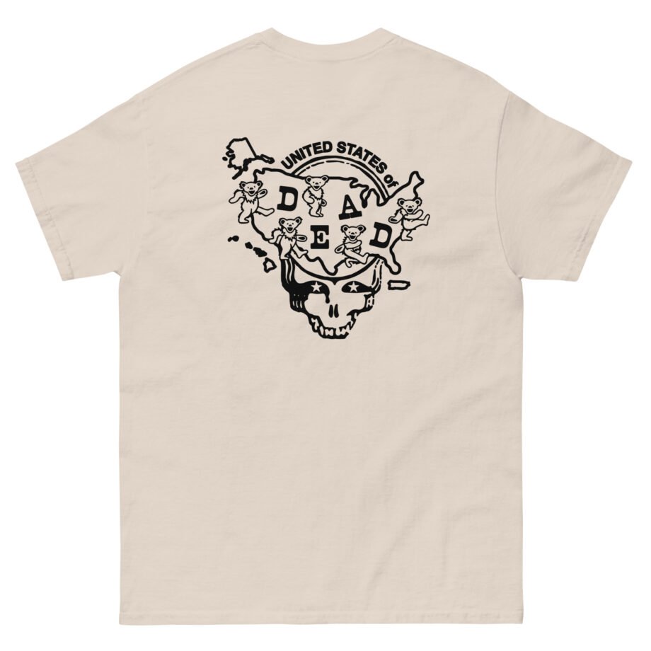 Grateful Dead California United States of Dead Unisex classic tee