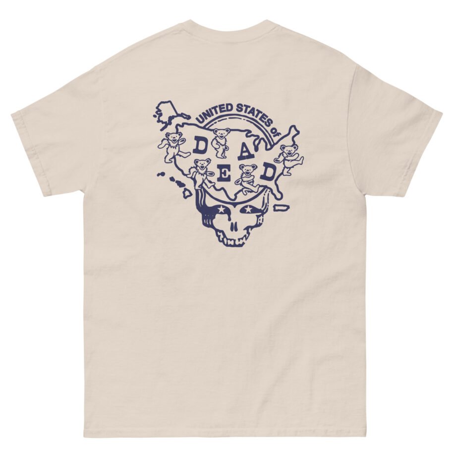 Grateful Dead Connecticut United States of Dead Unisex classic tee