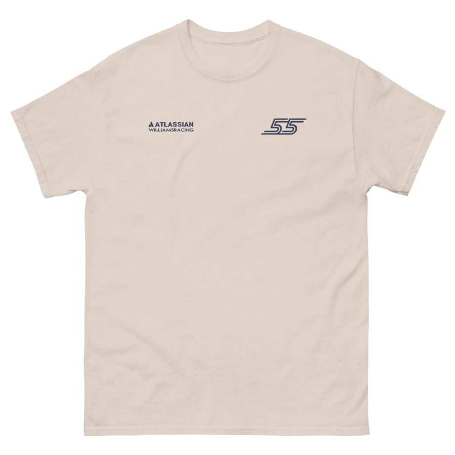 Carlos Sainz Atlassian Williams Racing Unisex classic tee