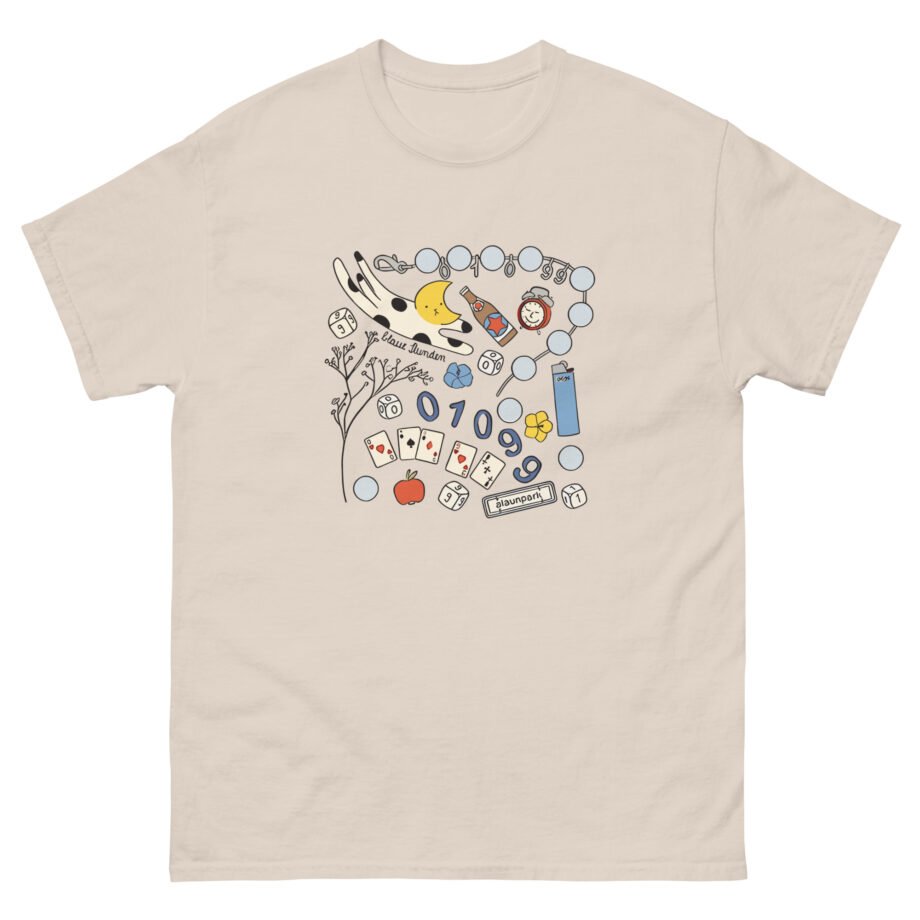 01099 Blaue Stunden Unisex classic tee