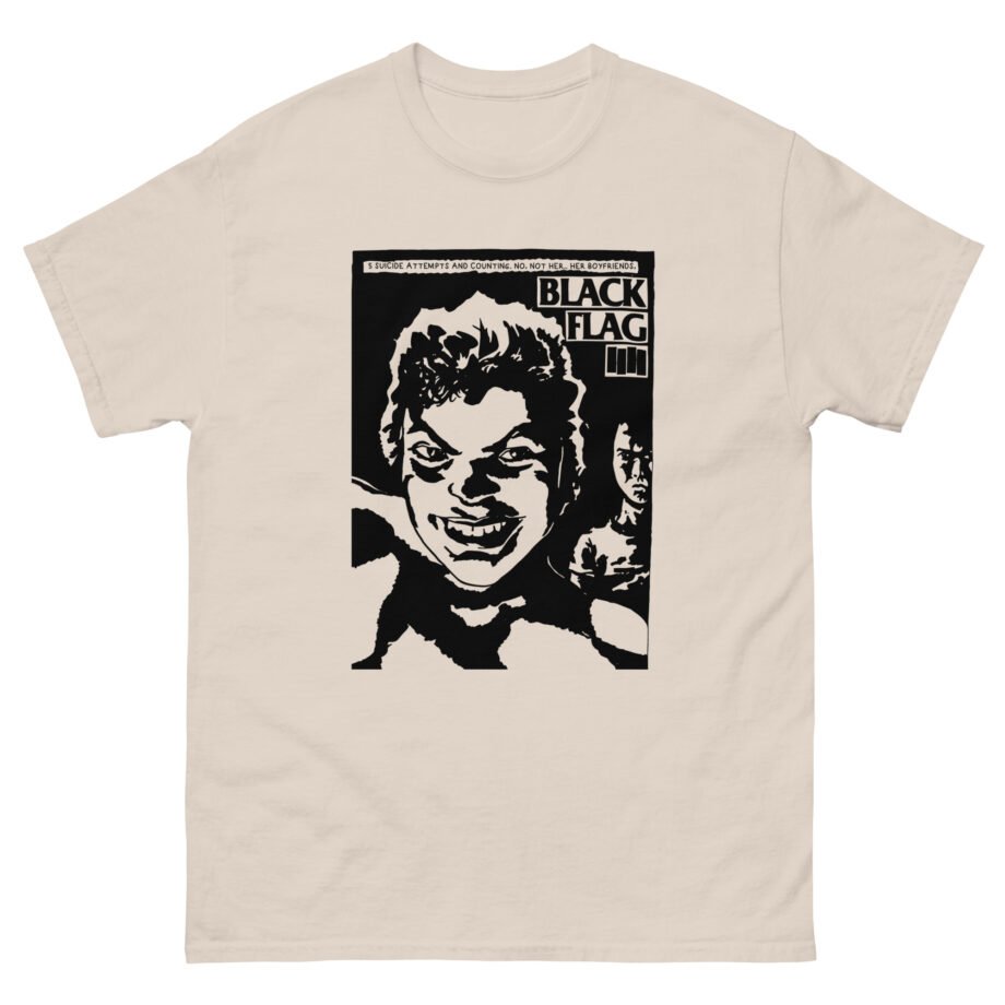 Black Flag Suicide Flyer Unisex classic tee